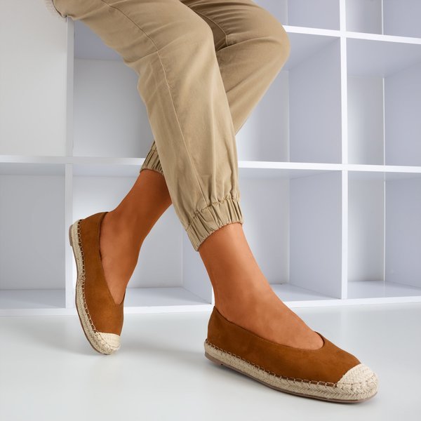 OUTLET Espadrilles femme marron Lalina - Chaussures