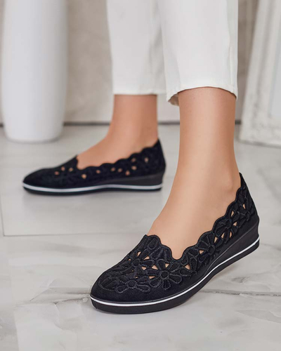 Royalfashion Demi-pointes à talon bas pour femme Dellio