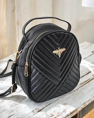 Sac à dos en éco-cuir pour femmes Royalfashion Small