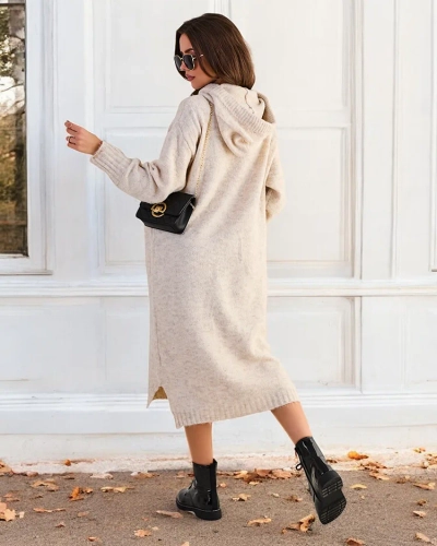 Robe-pull longue pour femme Royalfashion