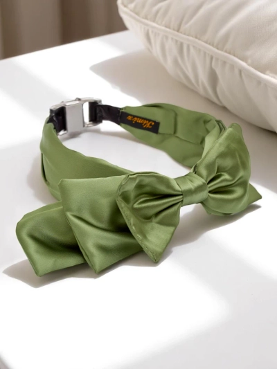 Royalfashion Serre-tête en satin avec nœud Celine
