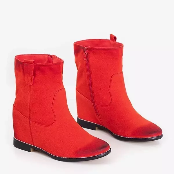Bottines a'la cowboy boots sur compensé indoor Teilor - Chaussures