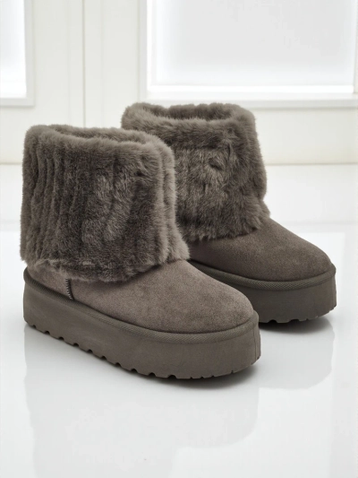 Bottes de neige pour femmes avec fourrure Irelle