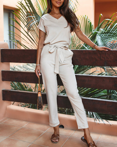 Royalfashion Ensemble décontracté pour femme