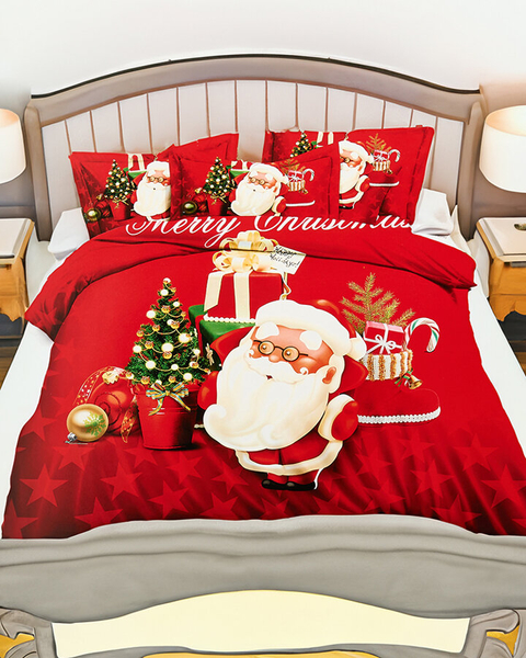 Royalfashion Literie à motifs 200x220 set de 3-PARTIES