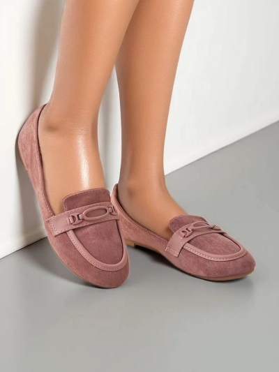Mocassins en éco suède pour femmes Royalfashion Zammei