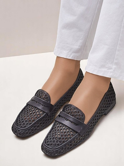 Royalfashion Mocassins ajourés pour femmes Azuros