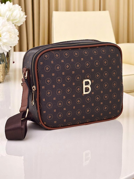 Royalfashion Petit sac à main pour femme en cuir écologique avec imprimé Viva