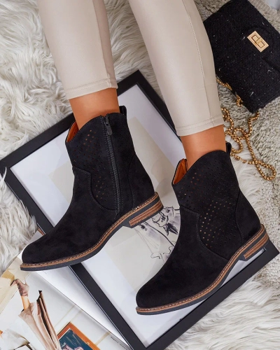 Royalfashion Bottes ajourées Toffas pour femme