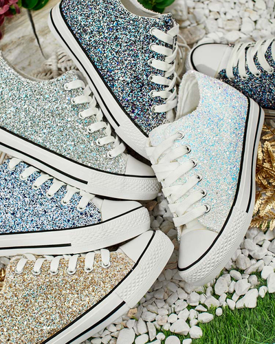 Royalfashion Baskets Finia à talon recouvert pour femme