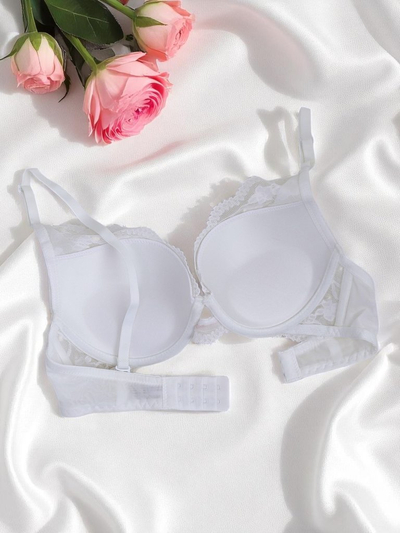 Royalfashion Soutien-gorge push-up en dentelle pour femme Luna Push-Up