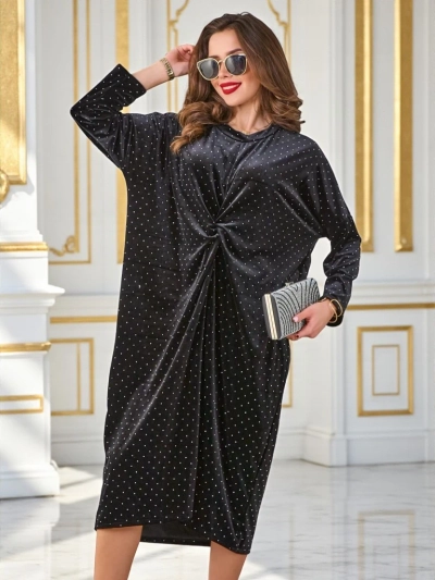 Robe Royalfashion pour femmes avec fronces