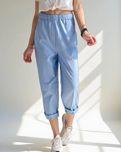 Pantalons harem pour femmes Royalfashion en viscose