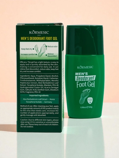 Anti-transpirant pour pieds pour hommes