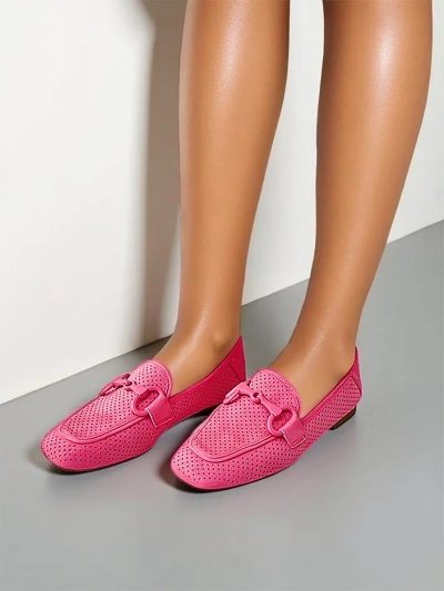 Royalfashion Mocassins perforés pour femmes Laamba