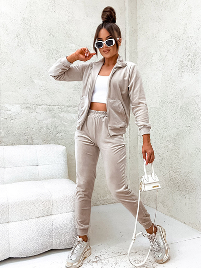 Royalfashion Ensemble a'la velours coton pour femme