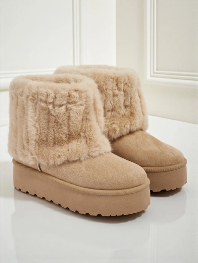 Bottes de neige pour femmes avec fourrure Irelle