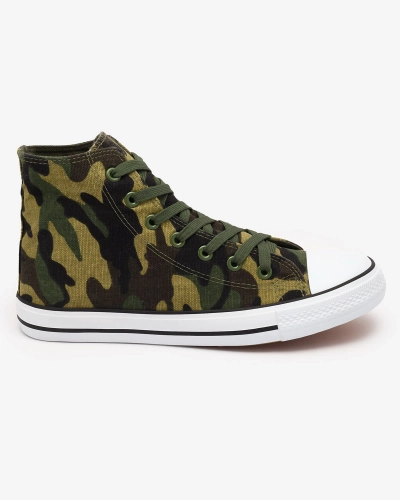 Baskets vertes pour homme à motif moro Adoisso - Footwear