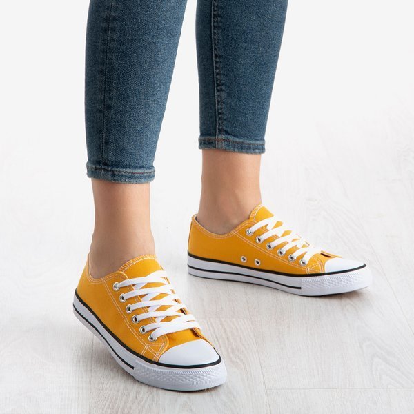 Sneakers jaunes pour femmes Noenoes - Footwear 1
