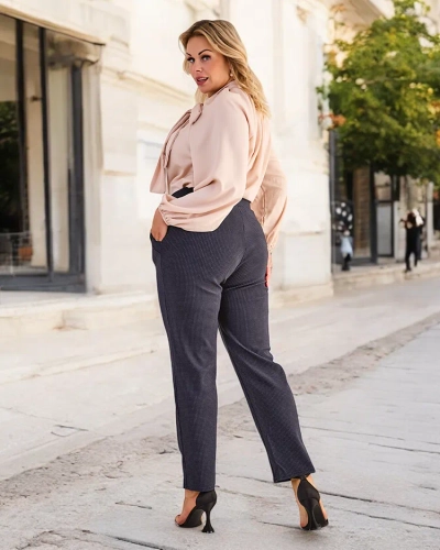 Royalfashion Tregging isolé à pois pour femme