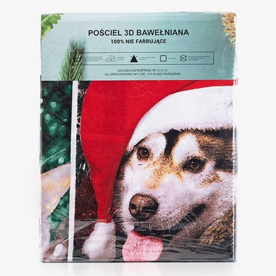 Literie de Noël avec animaux 140x200 - Draps