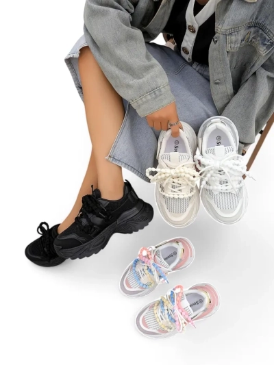 Chaussures de sport pour femmes Royalfashion sur une semelle épaisse Loness