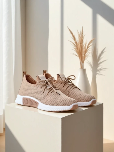 Royalfashion Chaussures de sport en tissu pour femmes Vobbu
