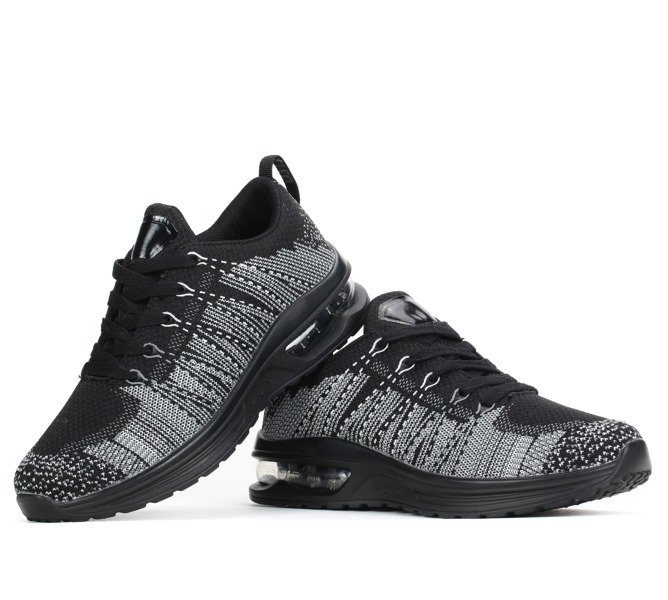 Czarne adidasy FITNESS - Obuwie