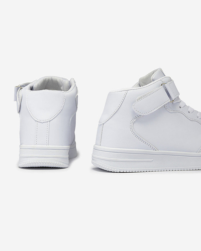 OUTLET Baskets montantes blanches pour femmes Silapa- Footwear