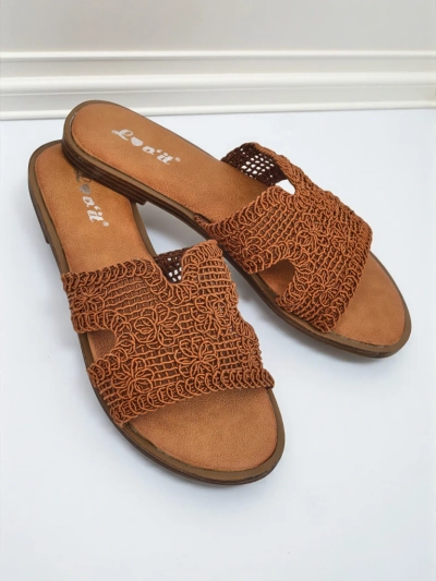 Rpyalfashion Mules pour femmes avec bride décorative Braida