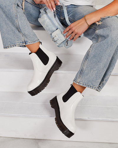Royalfashion Bottes Movitas en cuir eko pour femme