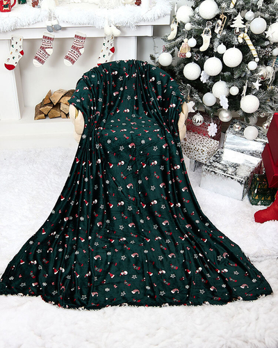 Royalfashion Couverture de Noël Couvre-lit 160x200