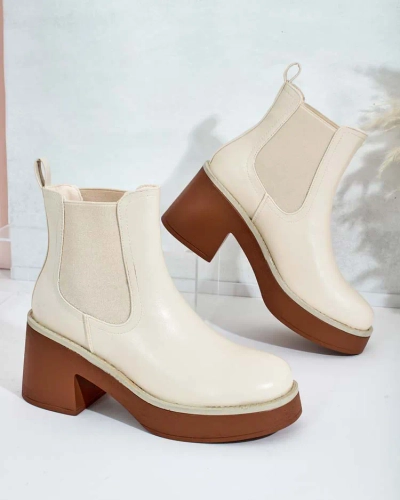 Royalfashion Bottes à talon aiguille Ricov pour femme