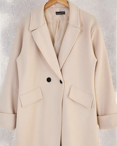 Royalfashion Manteau long pour femme
