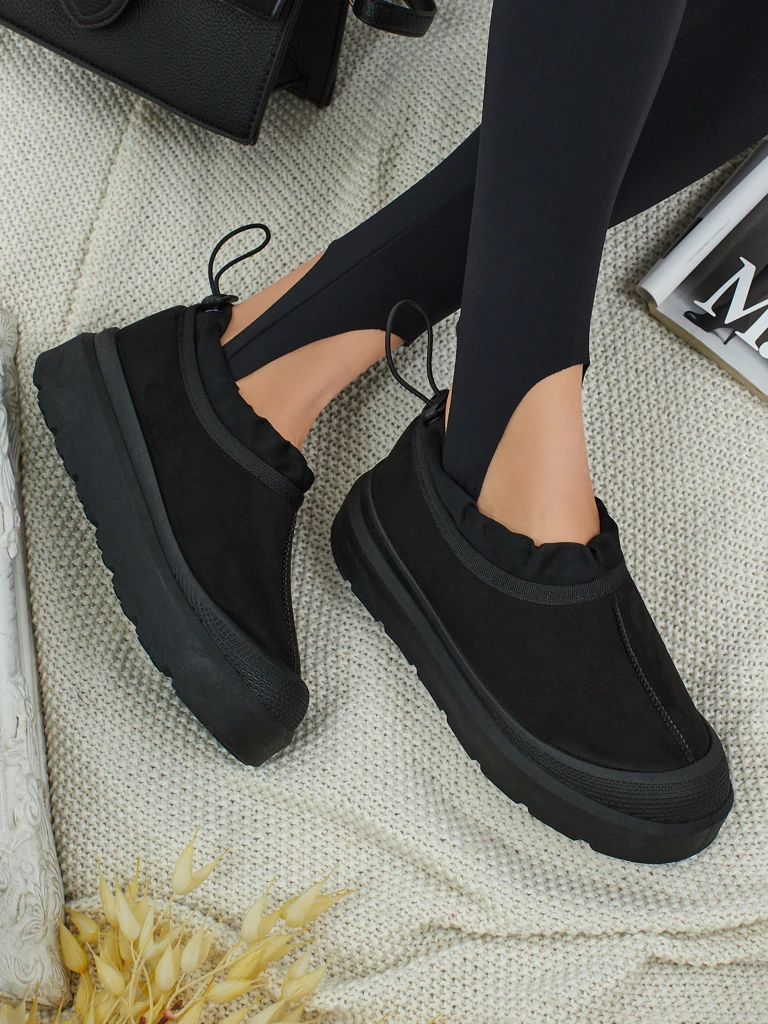 Bottes courtes de type bottes de neige pour femmes Velisee