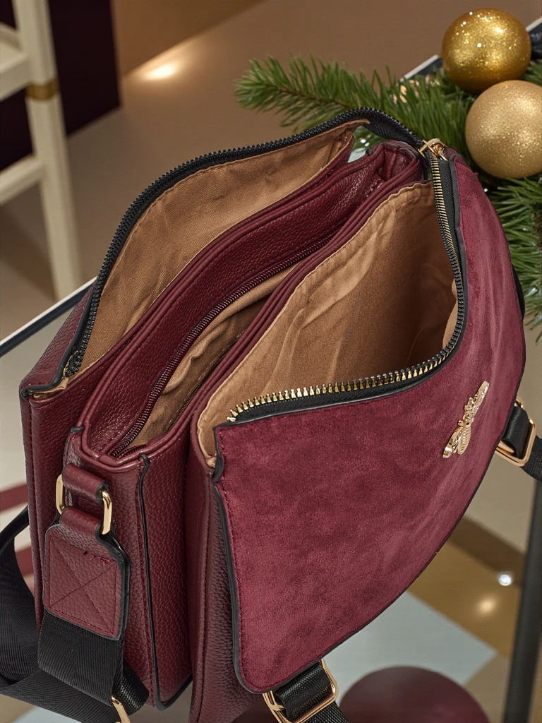 Petit sac à main pour femme en cuir écologique Tessaria