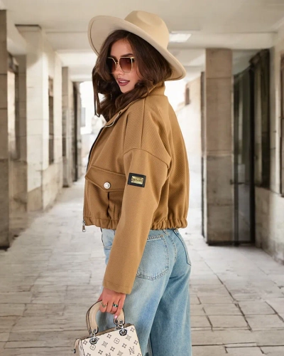 Royalfashion Veste bomber pour femme