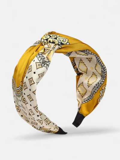 Royalfashion Bandeau pour femmes style foulard avec imprimé élégant