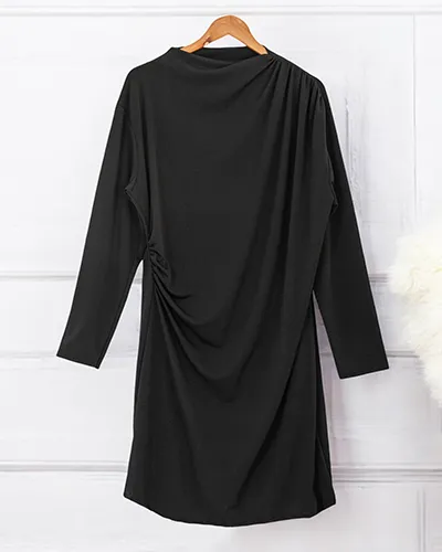 Robe en tissu pour femme Royalfashion