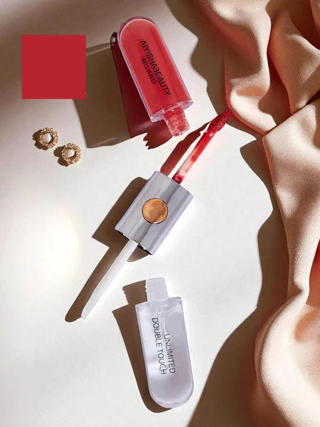 Rouge à lèvres et gloss transparent 2-en-1 Stay Curious