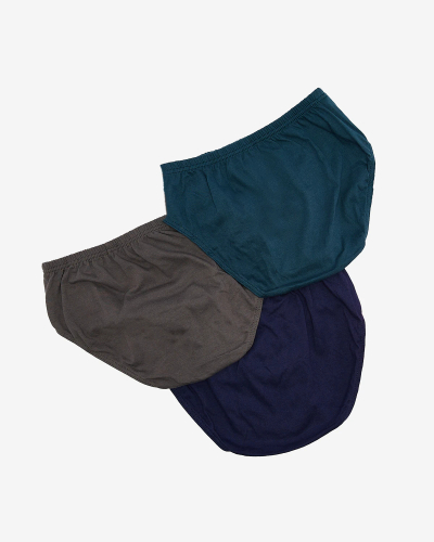 Royalfashion Culotte colorée pour garçon 3/pack