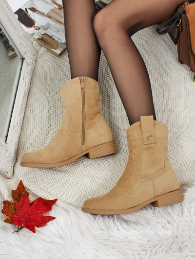 Bottines pour femmes en éco-daim Kelmoria