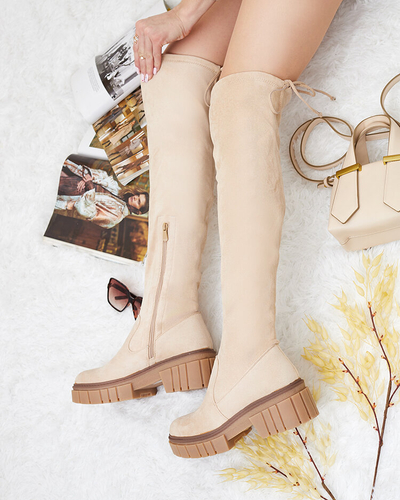 Royalfashion Bottes à hauteur du genou Staroll