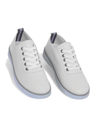 Royalfashion Chaussures de sport perforées pour femmes Pumbes