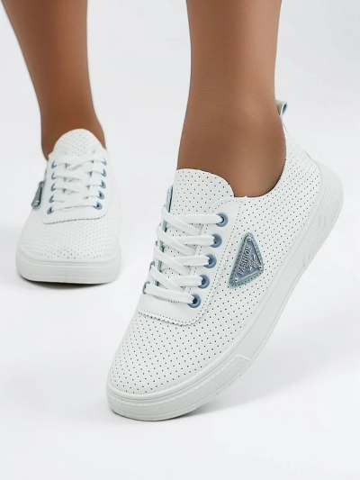 Chaussures sportives à lacets pour femmes Royalfashion avec imprimé Fennie