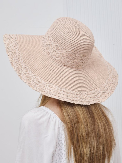 Royalfashion Chapeau de paille pour femme Elorine