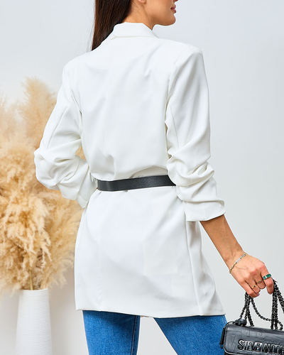 Royalfashion Blazer femme avec ceinture