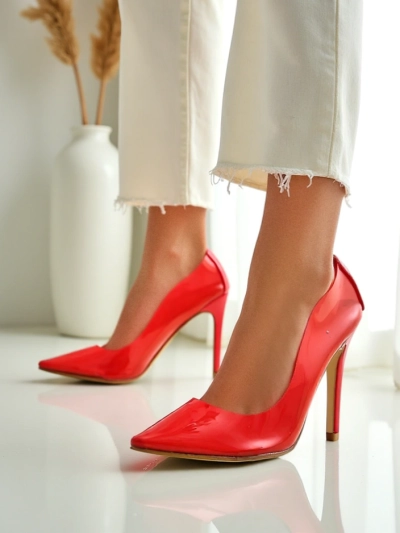 Royalfashion Escarpins transparents pour femmes Selqoa