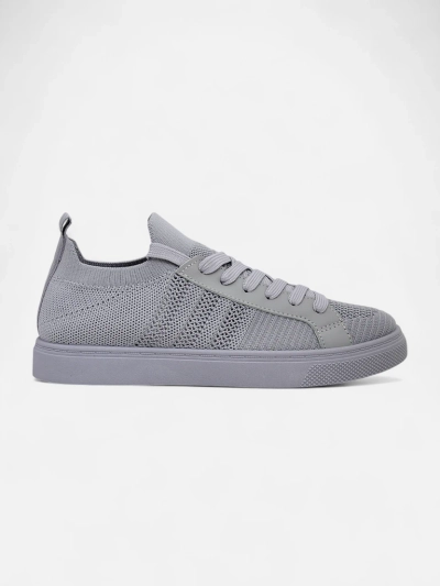 Baskets Androsia Grises - Chaussures de sport plates et élégantes pour l'été et le printemps