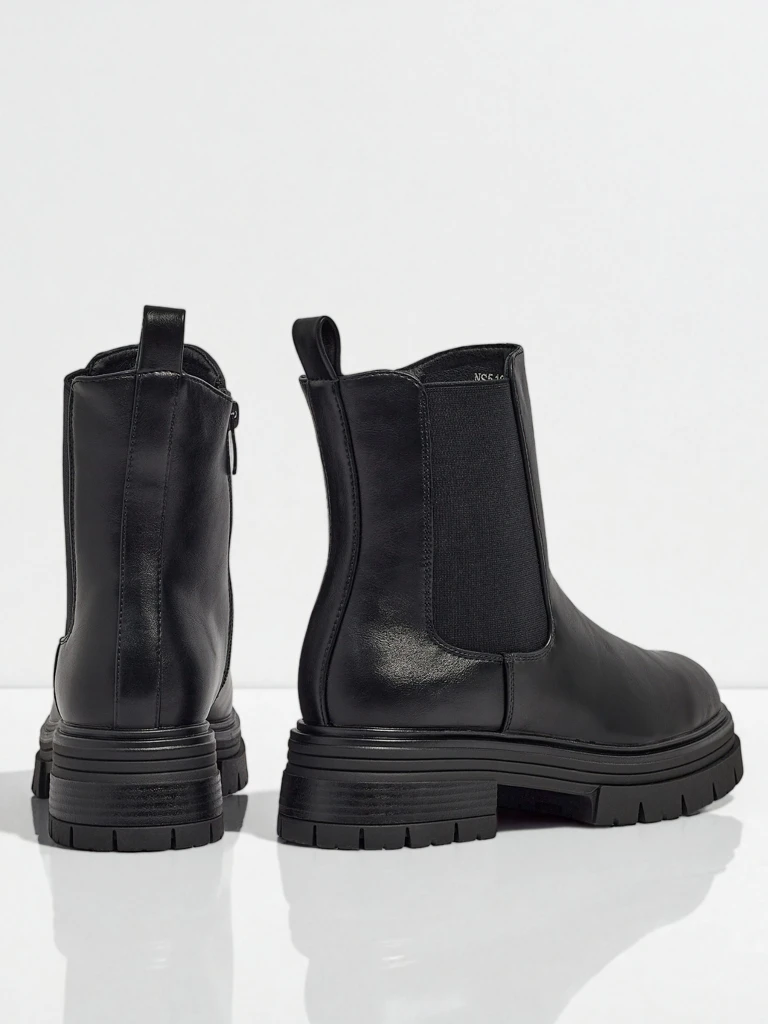 Bottines pour femmes en cuir écologique Solmira